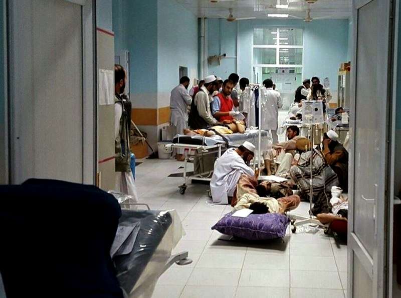 Ospedale MSF bombardato